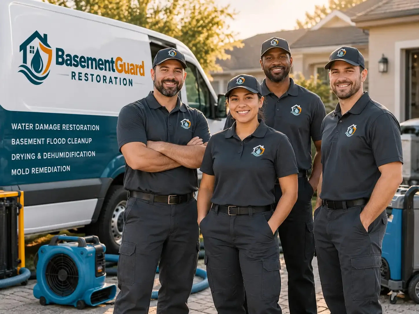 Basement Water Damage Restoration company in Davey, NE